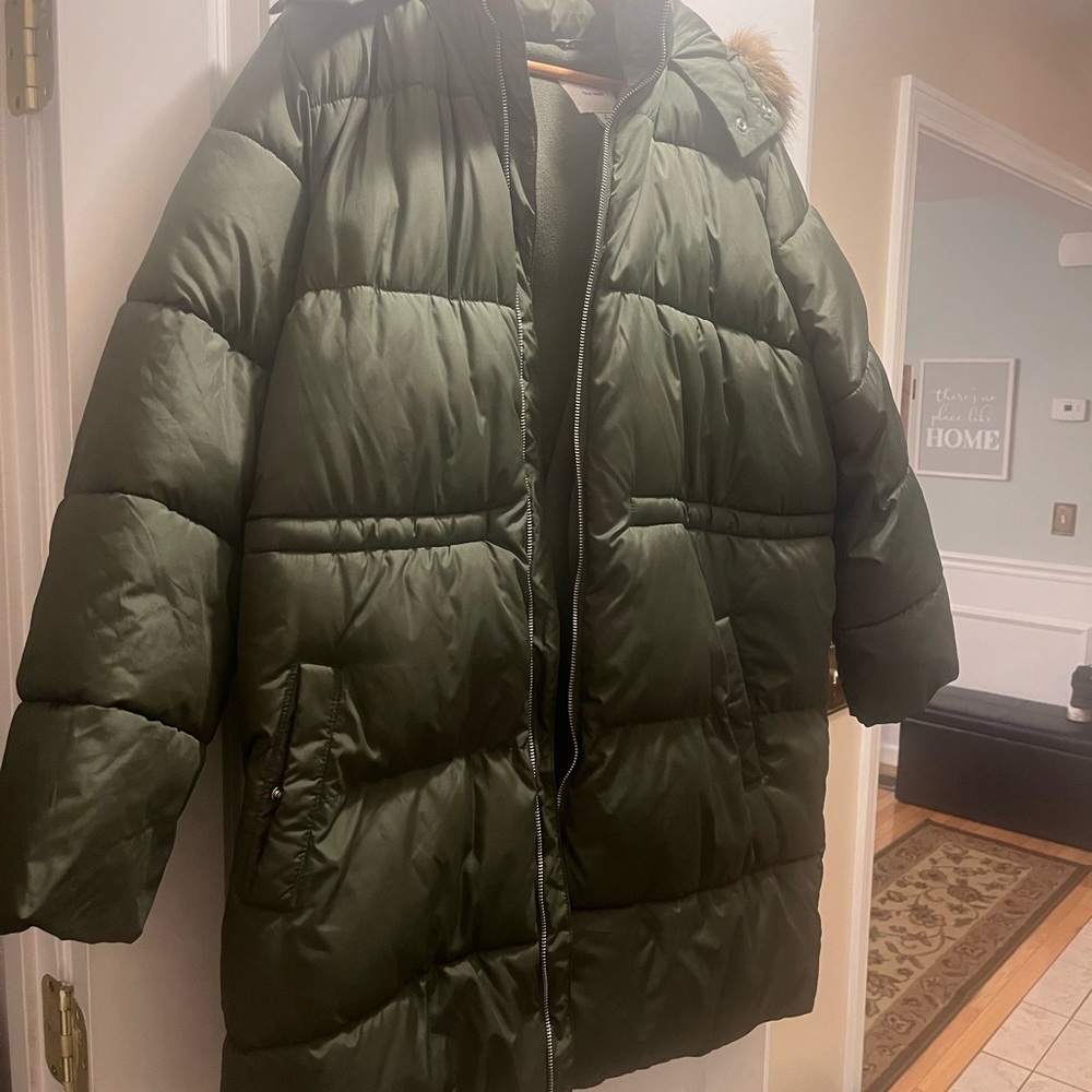 Old navy 2x green coat